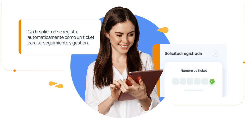 Creación de ticket